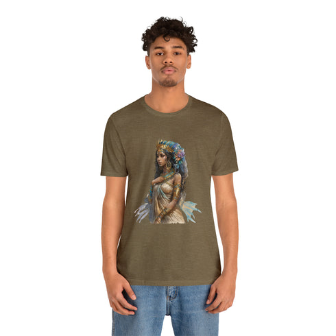 Ancient Egyptian Priestess - Short Sleeve Tee